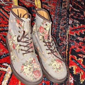 Floral Doc Martens